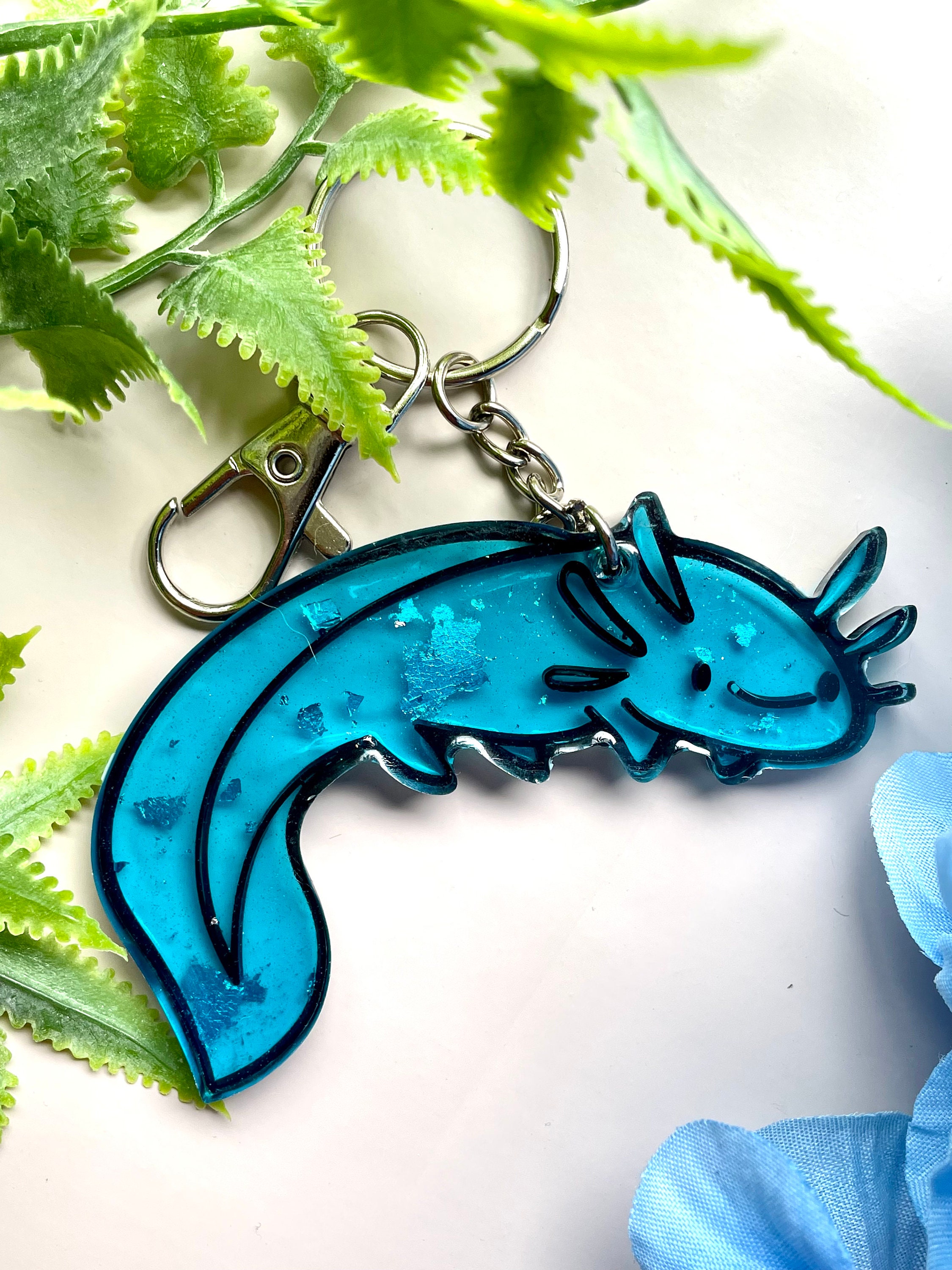 Axolotl Schlüsselanhänger Axolotl Schlüsselanhänger Axolotl | Etsy