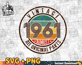 Download Vintage 1961 Svg Etsy