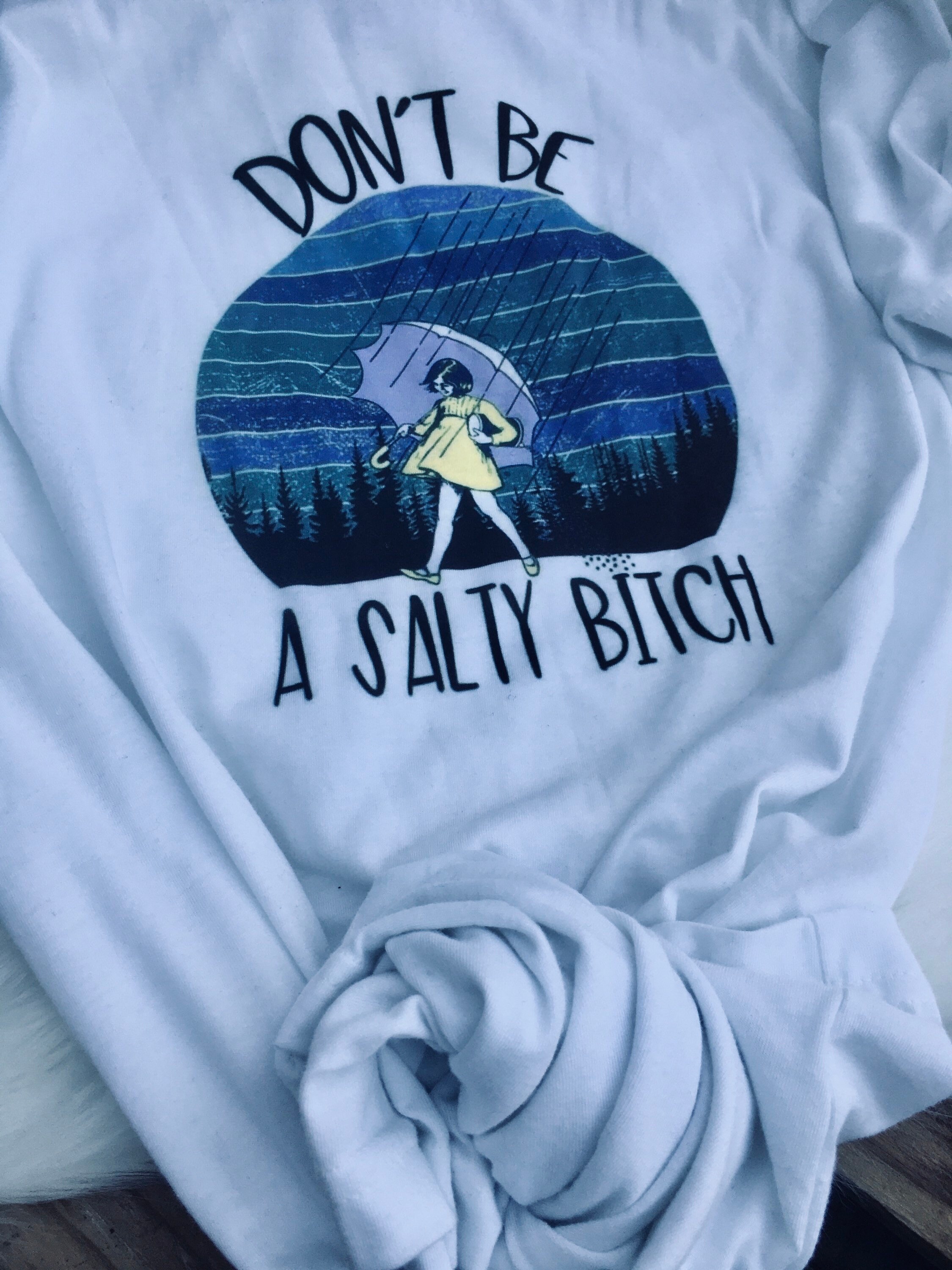 Dont Be a Salty Bitch Salt Morton Salt T-shirt Womens | Etsy