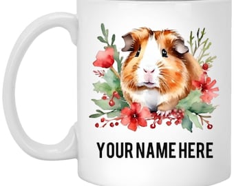 Personalized Guinea Pig Coffee Mug