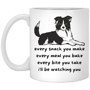 Funny Border Collie Coffee Mug