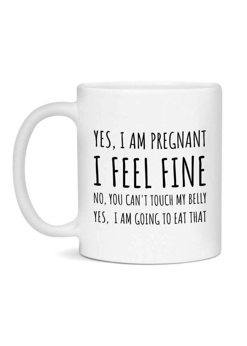 Funny Pregnant Mug Pregnancy Gift Baby Shower Gift Mom Mom Etsy