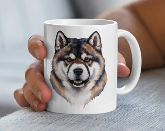 Alaskan Malamute Dog Mug - Unique Animal Lover Gift for Dog Owners