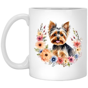 Yorkie Dog Mom Tasse Perfektes Geschenk für Hundeliebhaber zum Geburtstag oder Muttertag