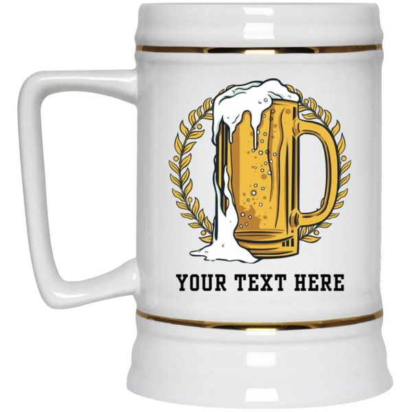 Custom Beer Stein Etsy