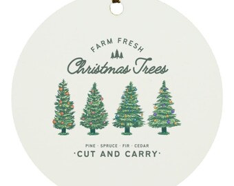 Christmas Tree Farm Ornament