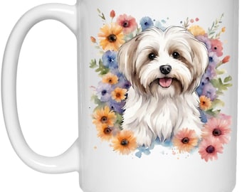 Havanese Dog Mom Mug Best Gift for Birthday Mother's Day Dog Lover Coffee Cup