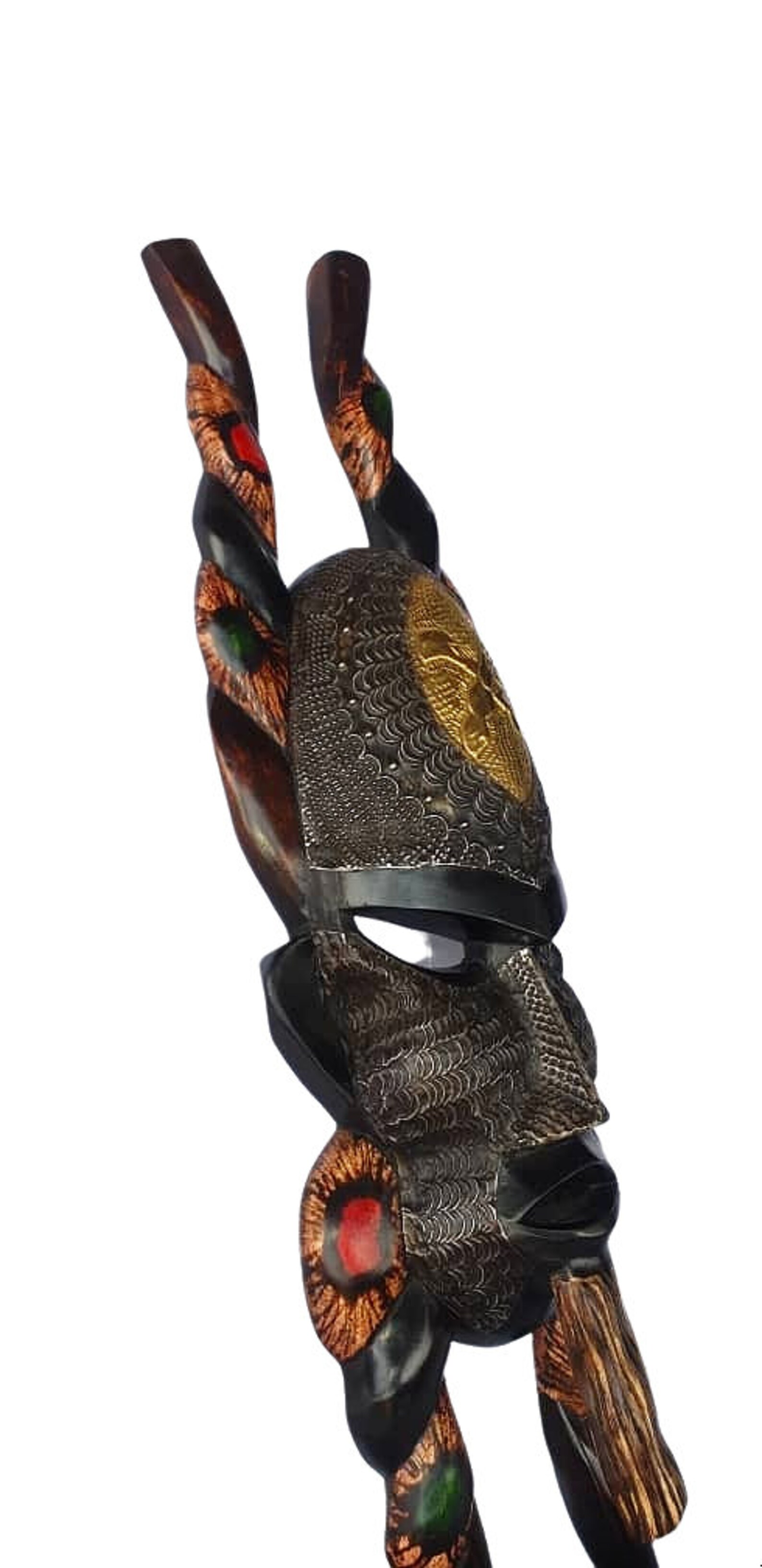 Home decor wall mask Wall mask deco Wall sculpture | Etsy