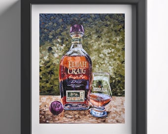 E. Craig - Bourbon Art Print