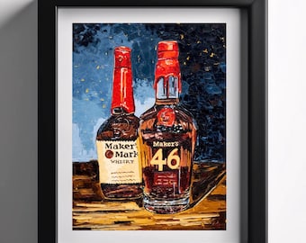 Maker's Mark - Bourbon Print
