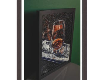 Bourbon en Malones - Impresión artística de Bourbon