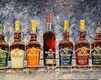 The Weller Family Collection - Bourbon Art Print