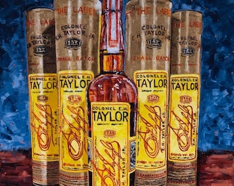 EH Taylor & Friends Bourbon Art Print