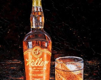 The Single Barrel - Bourbon Art Print