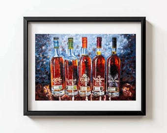 The Buffalo Trace Antique Collection - Bourbon Art Print