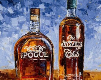 Old Pogue and Old Maysville Bourbon Art Print