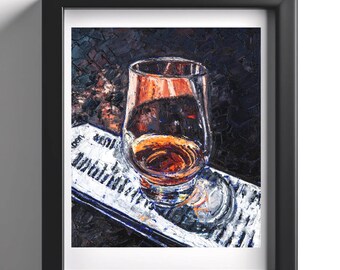 Bourbon at Malones - Bourbon Art Print