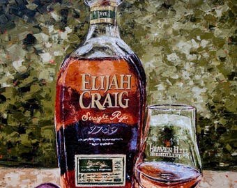 E. Craig - Bourbon Art Print