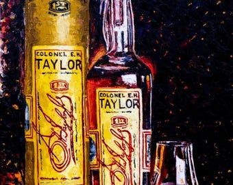 EH Taylor & The Glencairn - Bourbon Art Print