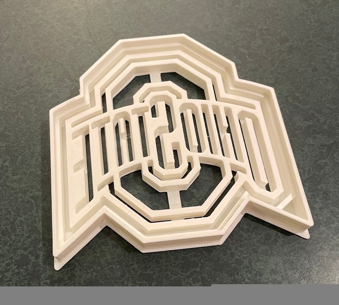 Cookie Cutter. Highly Detailed Ohio State University Inspired Etsy