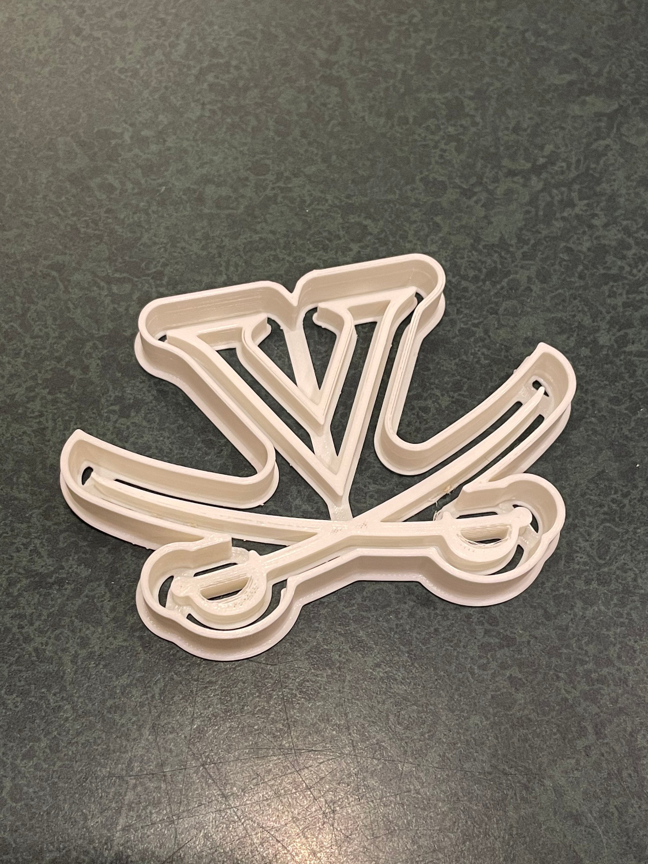 CookieCutter. Sehr detaillierte University of Virginia Etsy