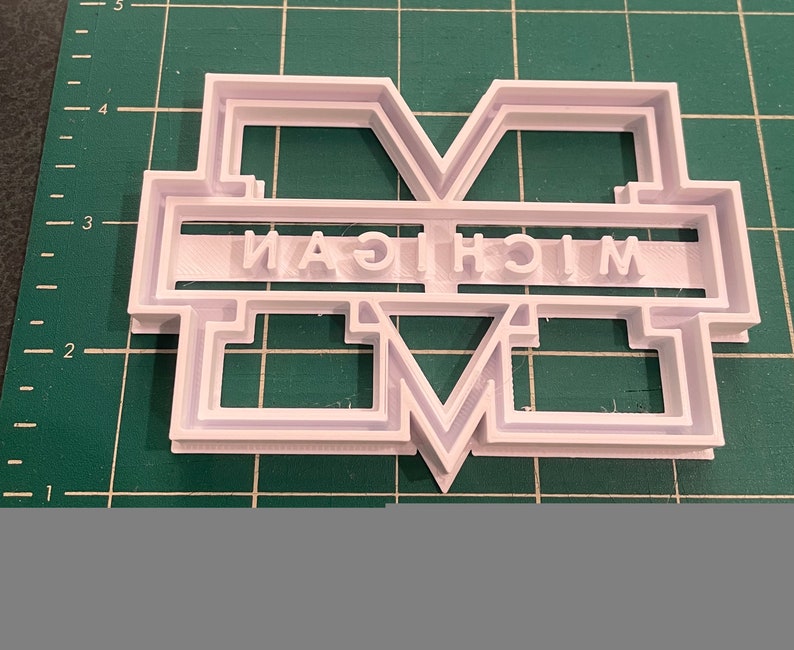 Cookie Cutter. Highly Detailed University of Michigan Inspired Etsy