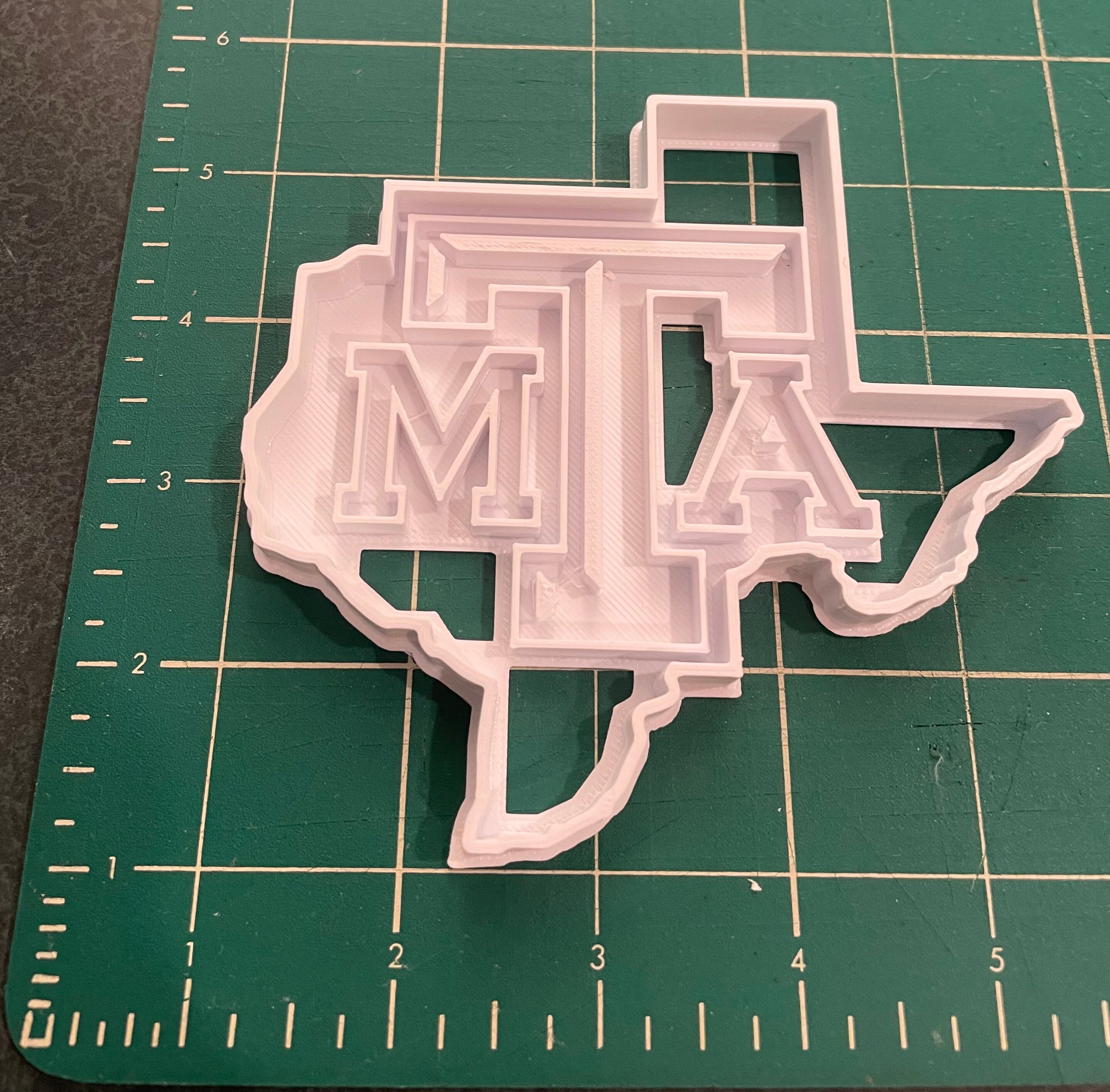 Cookie Cutter. Highly Detailed Texas A&M University Inspired Etsy