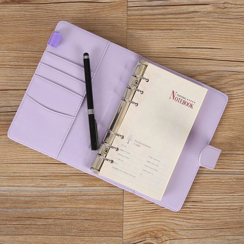 A6 binder A6 envelopes DIY Budget Binder Etsy