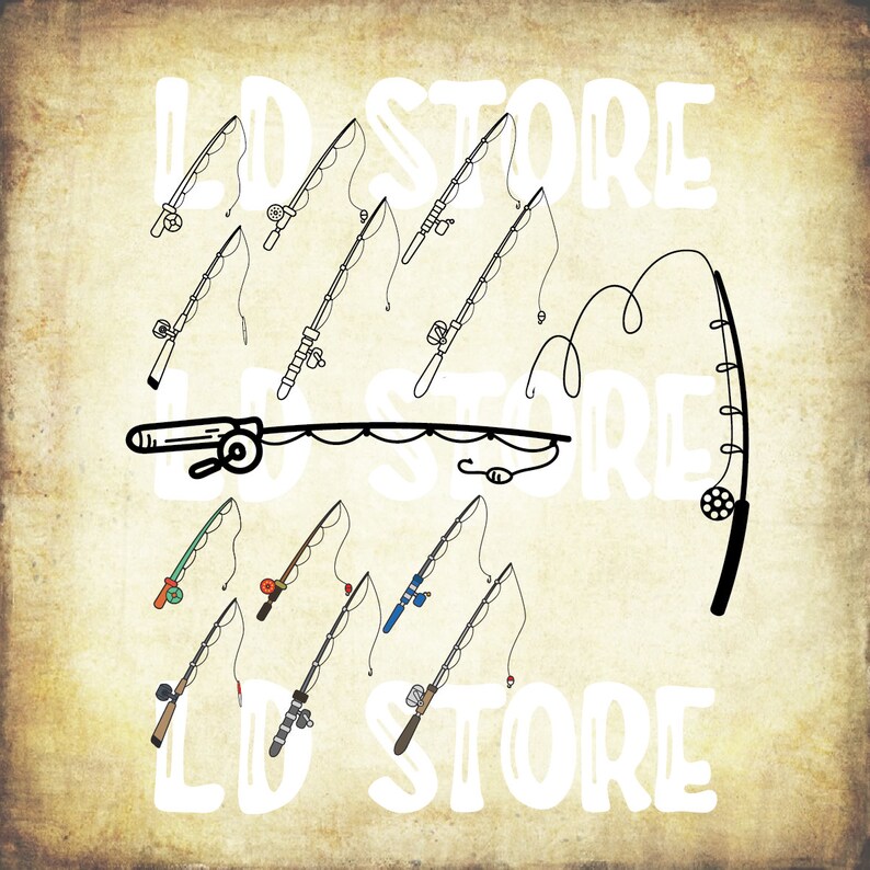 Free Free 145 Fishing Pole With Hook Svg SVG PNG EPS DXF File