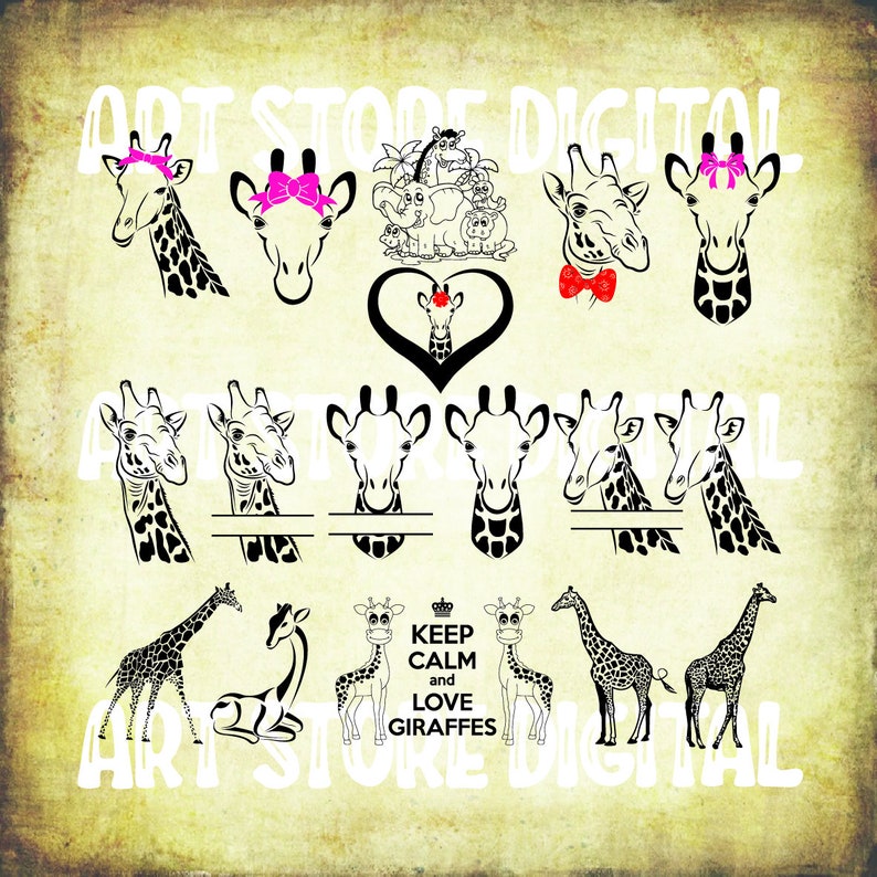 Download Giraffe Cut Files Giraffe Clipart Giraffe Eps Giraffe Giraffe Svg Bundle Giraffe Png Giraffe Head Svg Giraffe Vector Giraffe Dxf Art Collectibles Digital Advancedrealty Com