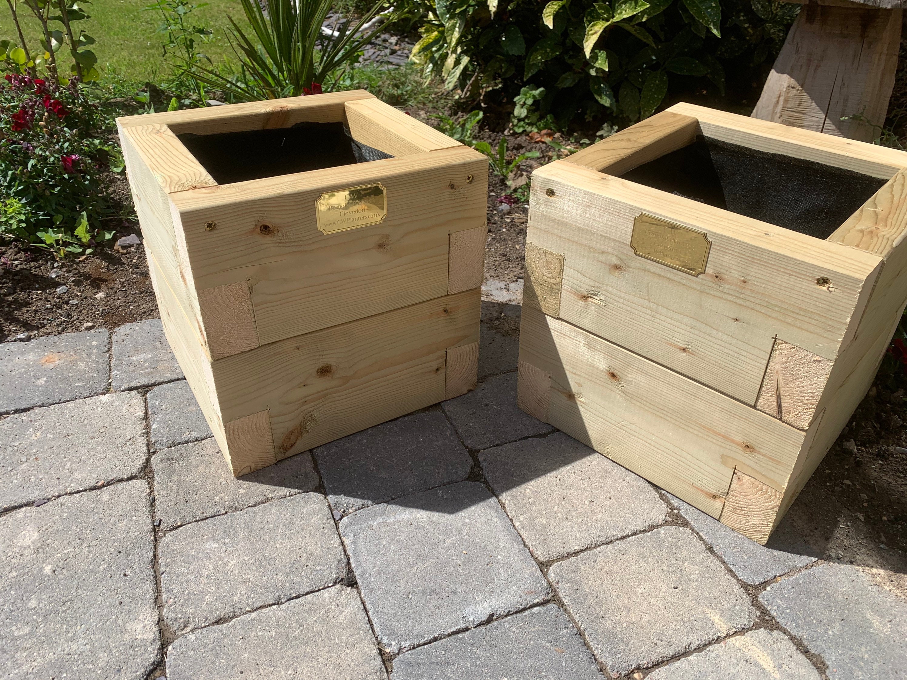 Cajas de jardineras de Jardín de Devonshire. Abrevaderos de | Etsy