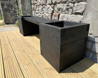 Devonshire Garden Planter Bench