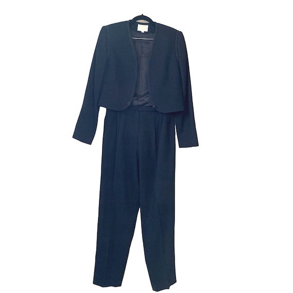 Vintage Alberto Makali 2 Piece Wool Pant Suit Wom… - image 1