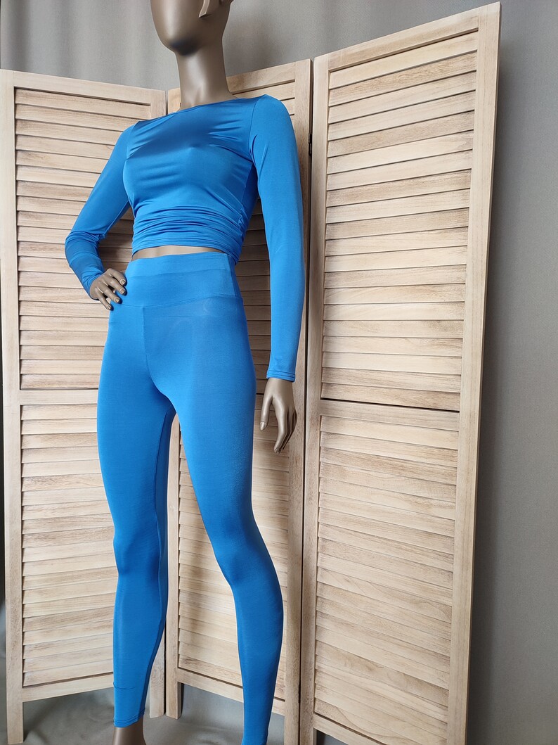 PATTERN DRAPED LEGGINGS. Sewing Pattern Womens Leggings. Etsy