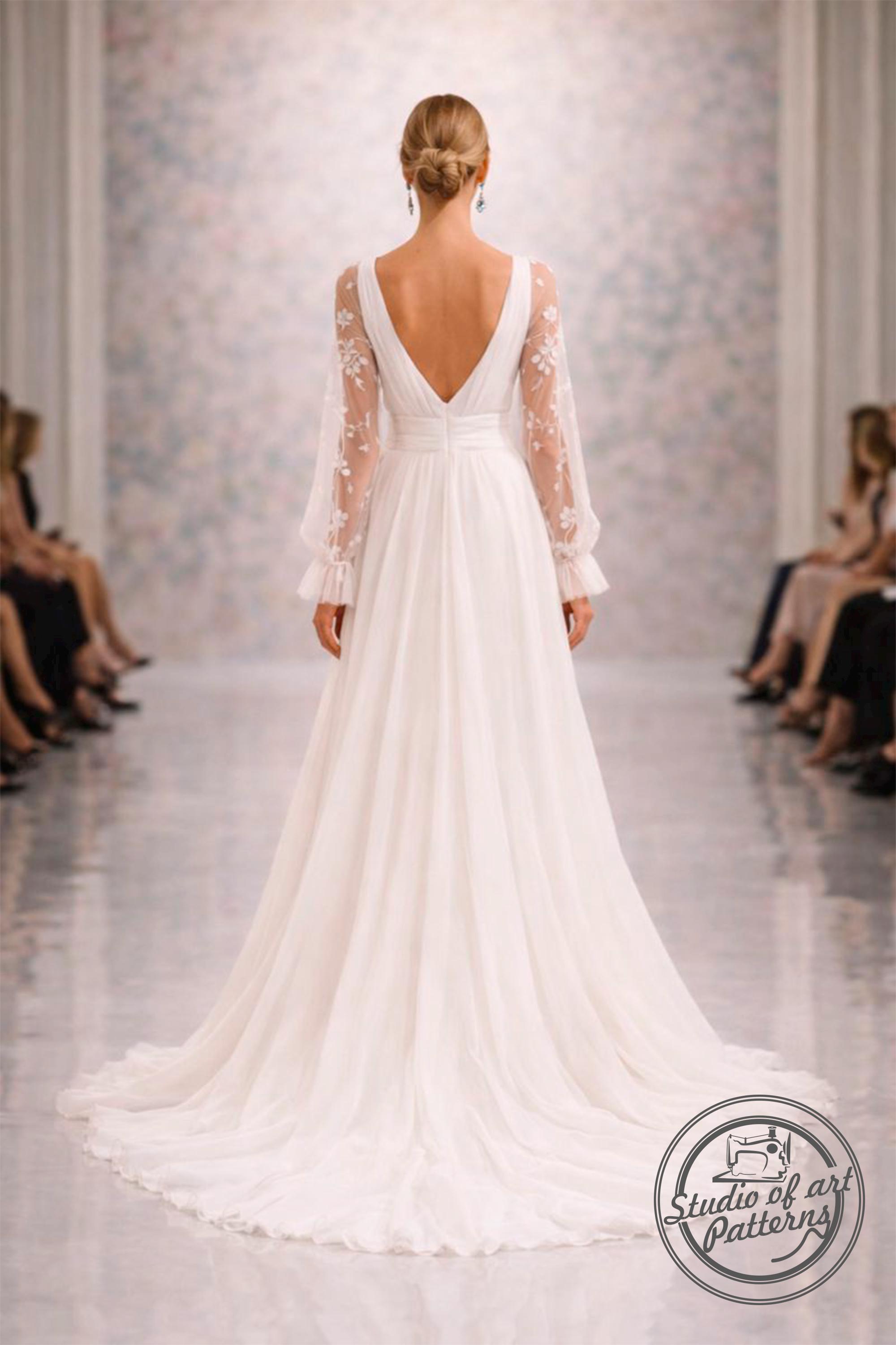 empire waist a line dress Plus Size A-Line V-Neck Evening with Long Lantern Color:Silver Nude No Specs White And Blue Maxi