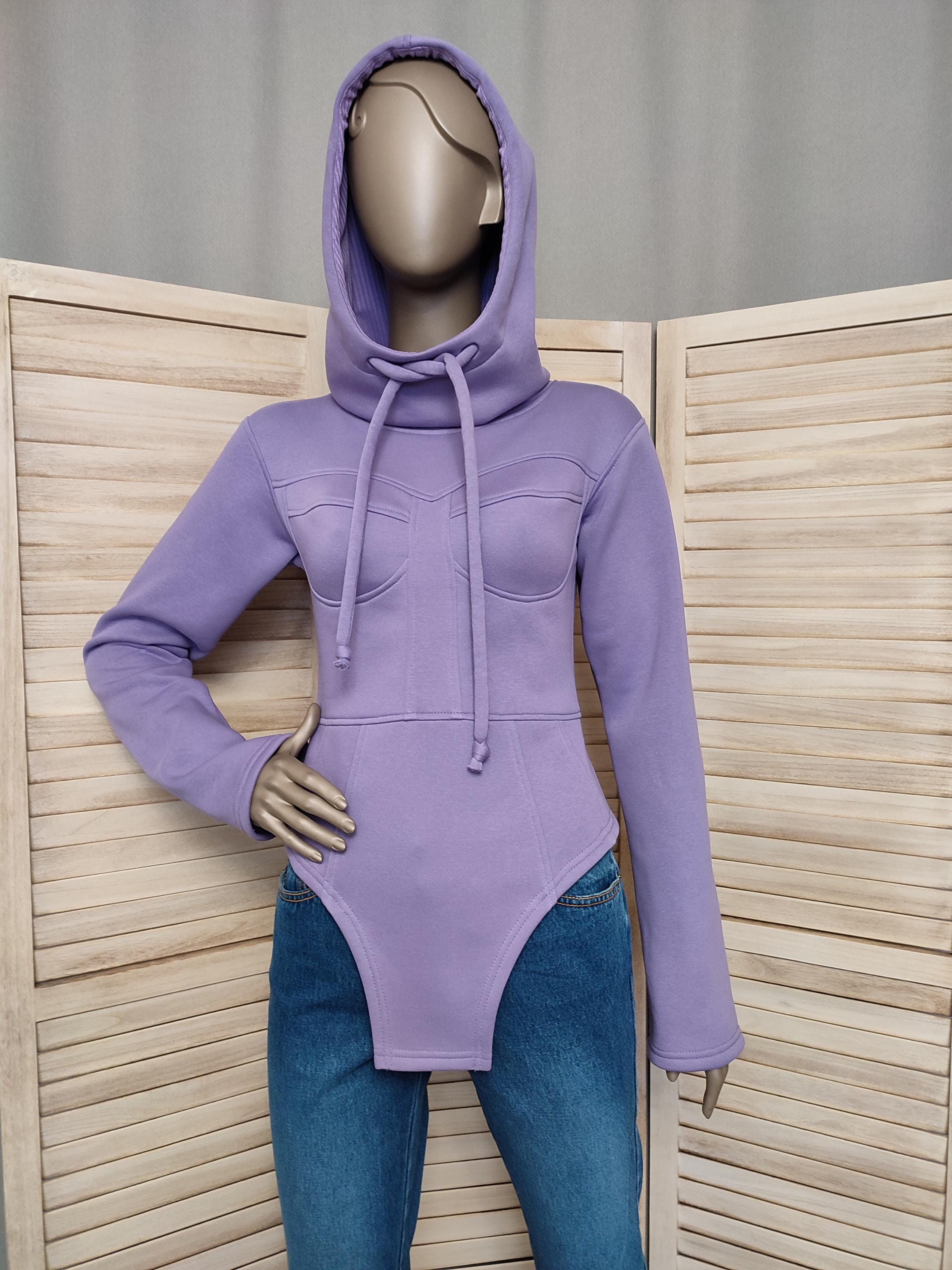 PATTERN HOODIE CORSET. Sewing Pattern. Digital Pack 5 Sizes