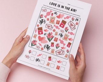 Kindergarten/Preschool Valentine's Day Printable Activity