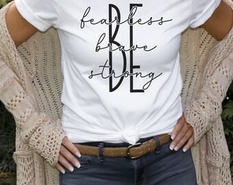 Inspirational Shirt, Religious T-Shirt, Christian Apparel, Self-Confidence Tee, Empowering Top, Motivational Clothing