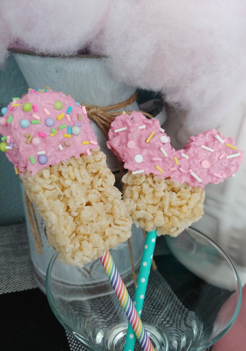Fake Rice Krispies Faux Rice Krispie Treats Magical Park Faux Rice Krispies Treats- Magic Mouse
