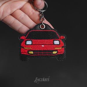 トヨタ MR2 世代キーチェーン - パーソナライズされた車のペンダントアクセサリー ユニークな車好きへのギフト 彼への誕生日プレゼントに最適 メカニックギフト
