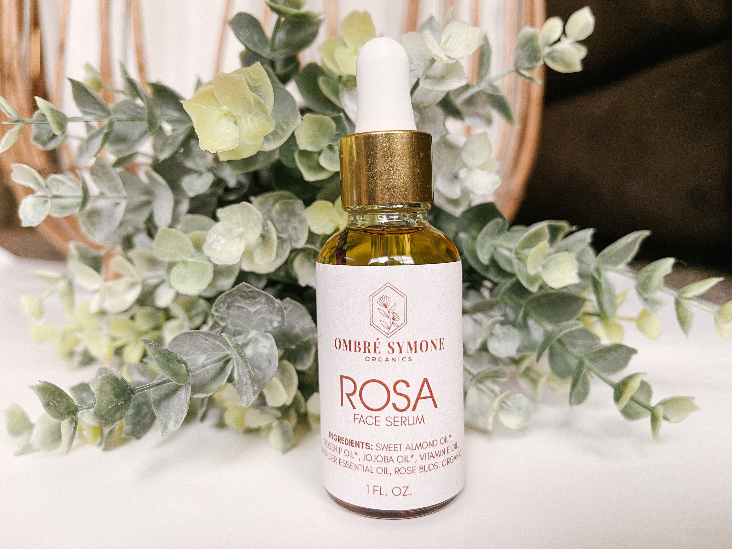 Rosa Face Serum Organic Rosacea Treatment All Natural Face Etsy
