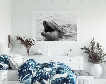 Smiling Dolphin Print