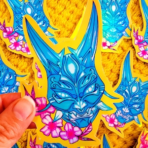 Xiao Mask - Holographic Stickers