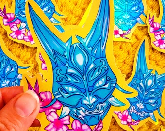 Xiao Mask - Holographic Stickers