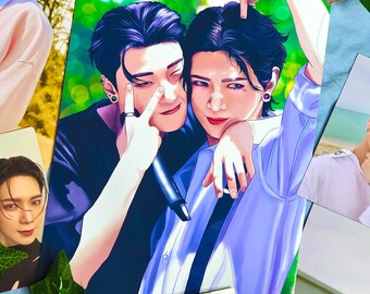 Todo sobre ti - Yeosang y San de ATEEZ Mini Prints