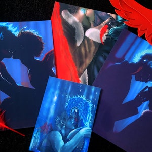 Dabi x Hawks Prints Set / Concept art