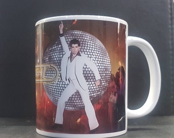 Mug Céramique Saturday Night Fever – Noir, Collector TROPICO