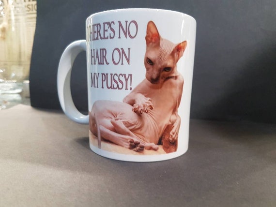 Sphynx Cat There S No Hair On My Pussy Funny Etsy Canada