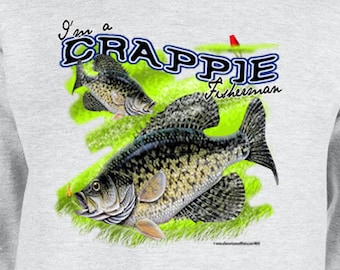 I'm A Crappie Fisherman Fishing Lure T-Shirt