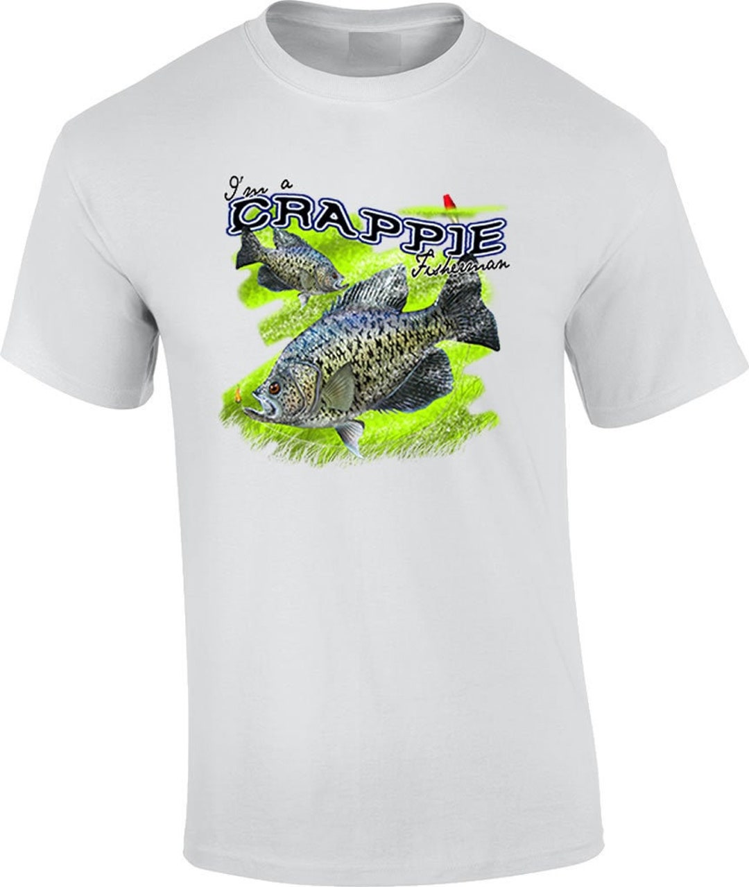 T-shirt Manches Longues 'I'm A Crappie Fisherman' - Motif Pêche Et Leurres